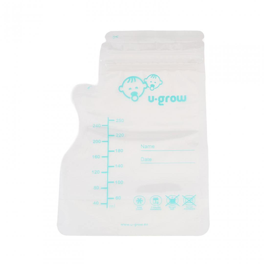 Pungi stocare lapte matern 30buc UMB-001, U-Grow