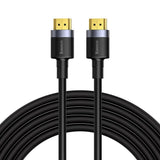 Cablu video Baseus Cafule, conectivitate HDMI (T) la HDMI (T), rezolutie maxima 4K UHD (3840 x 2160) la 60 Hz, conectori auriti, lungime 5 metri