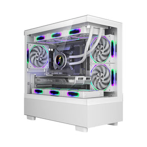 Carcasa 1STPLAYER MI5 Mid Tower ARGB ALB