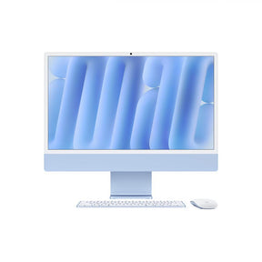 Apple iMAC 24" Retina 4.5k/ Apple M4 (CPU 10-core, GPU 10-core, Neural Engine 16-core)/16GB/256GB - Blue - INT KB (2024)