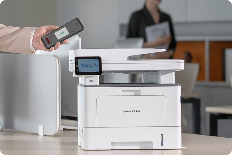 Multifunctional laser PANTUM BM5220ADW, format A4, Monocrom, Duplex, USB + LAN + Wi-Fi