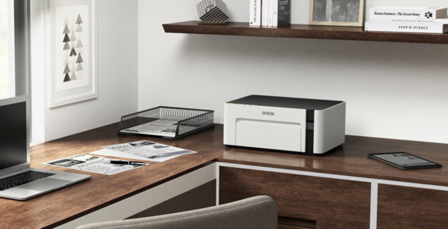 Imprimanta inkjet Epson M1120, CISS, A4 Monocrom, format A4, USB/Wi-Fi