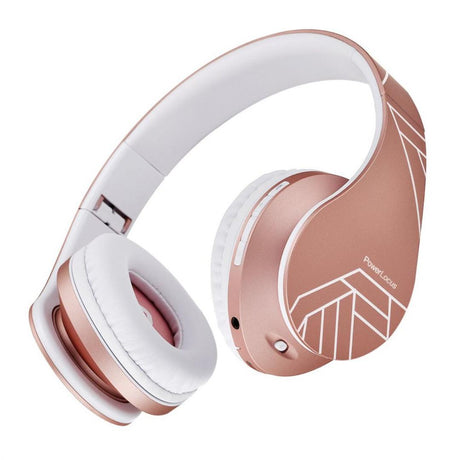 Casti Over-ear PowerLocus P2, Wireless, Roz
