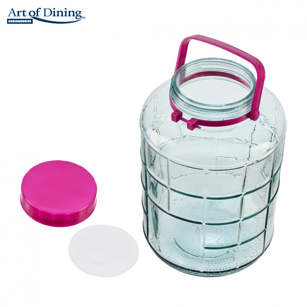 BORCAN STICLA CU CAPAC PLASTIC 15L, ART OF DINING BY HEINNER