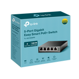 Switch TP-Link TL-SG105MPE, Gigabit, 5 porturi, PoE