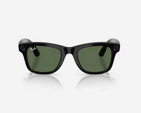 ORW4012 META WAYFARER High Bridge Fit - Shiny Black - G-15 Green Gen 2