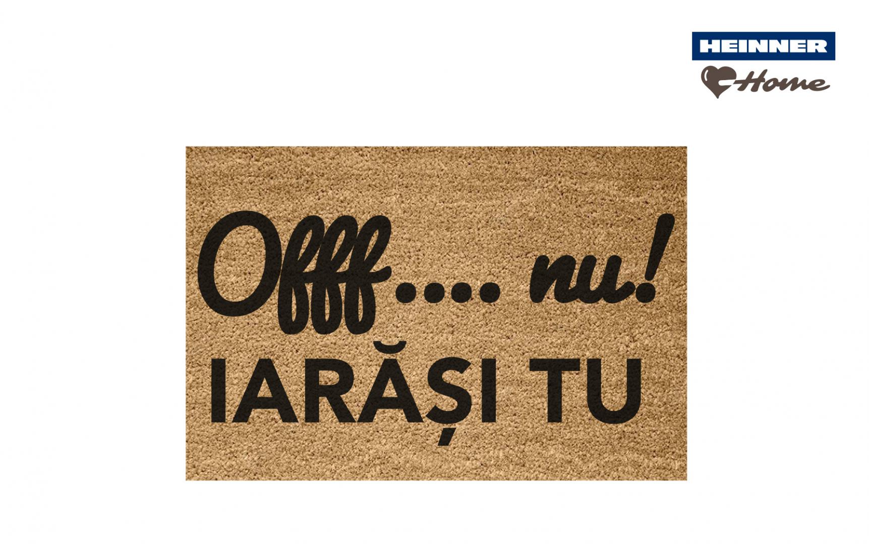 COVORAS INTRARE ANTIDERAPANT 60X40 CM, OFFF, HEINNER HOME