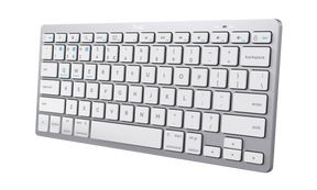Tastatura Trust Wireless, numar taste 85, alb