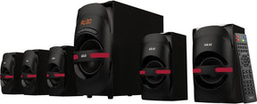 Sistem audio 5.1 Akai, USB/SD, MP3, Bluetooth 105W, negru