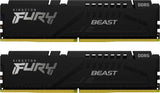 Memorie RAM Kingston 16GB DDR5 6000MHz CL30 Dual Channel Kit FURY Beast