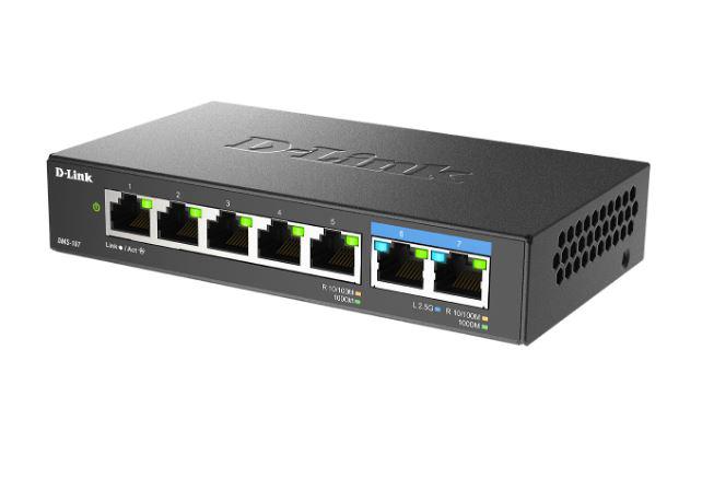 Switch D-Link DMS-107, 2.5G, 5-10, Nu