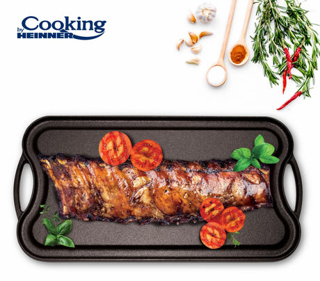 TAVA GRILL/PLITA FONTA PURA, 51X26X2.5 CM, COOKING  BY HEINNER