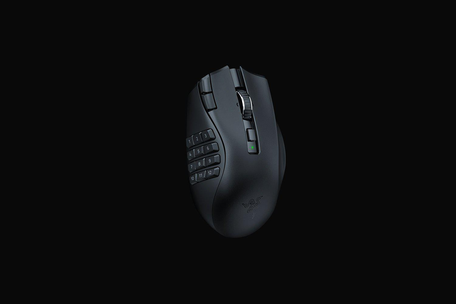 Mouse Gaming Wireless Razer Naga V2 HyperSpeed, 30000 dpi, Negru