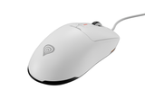 Mouse gaming cu fir Gensesis Krypton 660, interfata USB, 12000 DPI, 6 butoane, iluminare RGB, alb