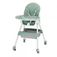 Scaun de masa 2 in 1, pliabil, verde, U-Grow