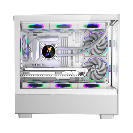 Carcasa 1STPLAYER MI5 Mid Tower ARGB ALB