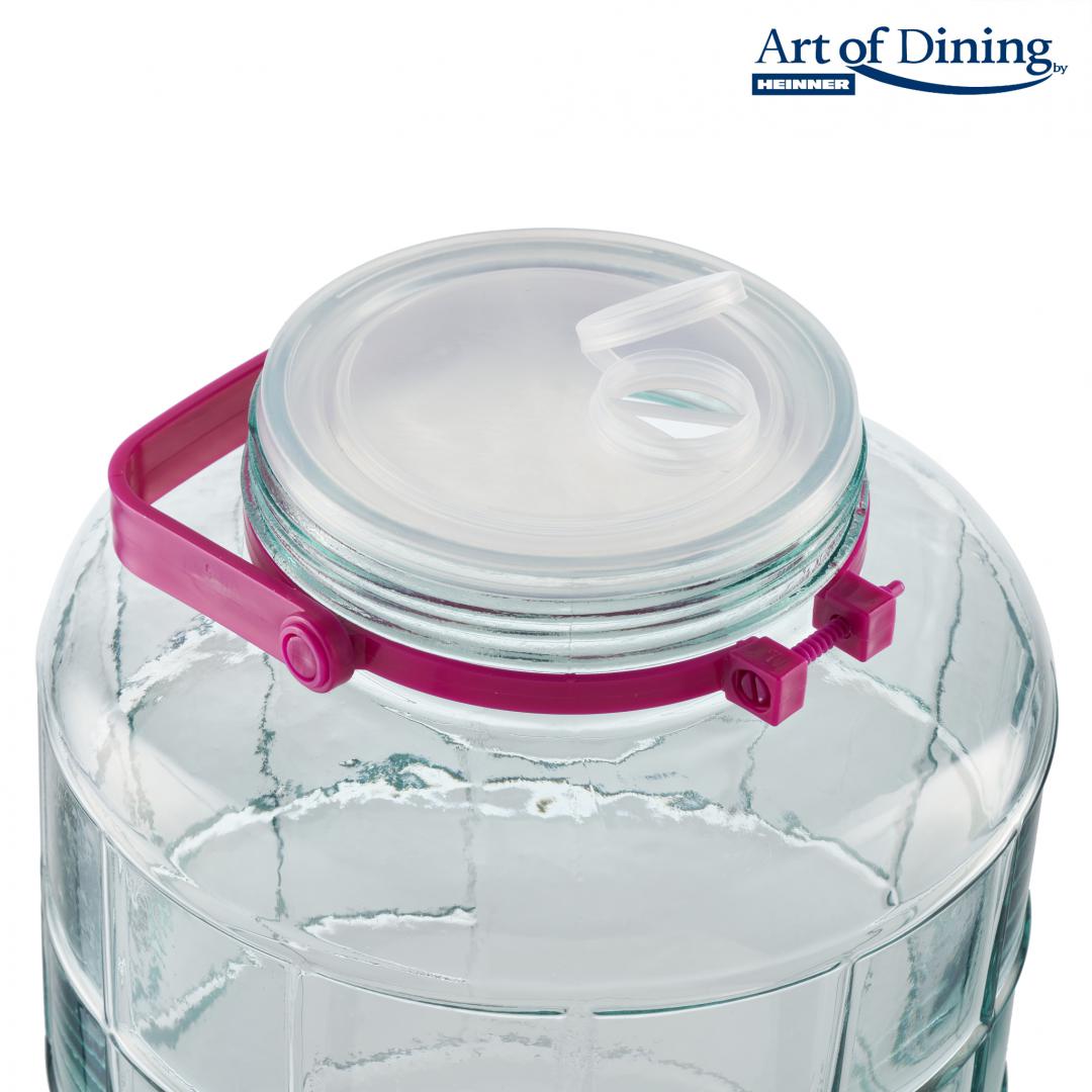 BORCAN STICLA CU CAPAC PLASTIC 15L, ART OF DINING BY HEINNER