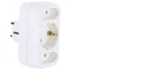 BACHMANN Multistecker 2xEURO + 1xCEE7/3  negru