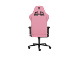 Scaun gaming Genesis Nitro 720, piele ecologica, reglabil pe inaltime, suporta pana la 150 kg, inaltime reglabila 46.5 - 53.5 cm, spatar ajustabil 135°, dimensiuni roti 60mm,  negru/roz