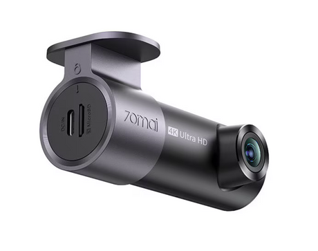 Camera auto 70mai Dash Cam M310 Plus, rezolutie camera 4K, unghi vizualizare 140°, tehnologie Super Night Vision, control prin aplicatie mobila, rezolutie video de 3840×2160P