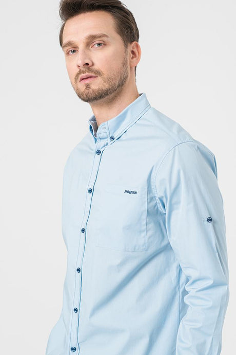 CAMASA CASUAL BARBATI LIGHT BLUE M