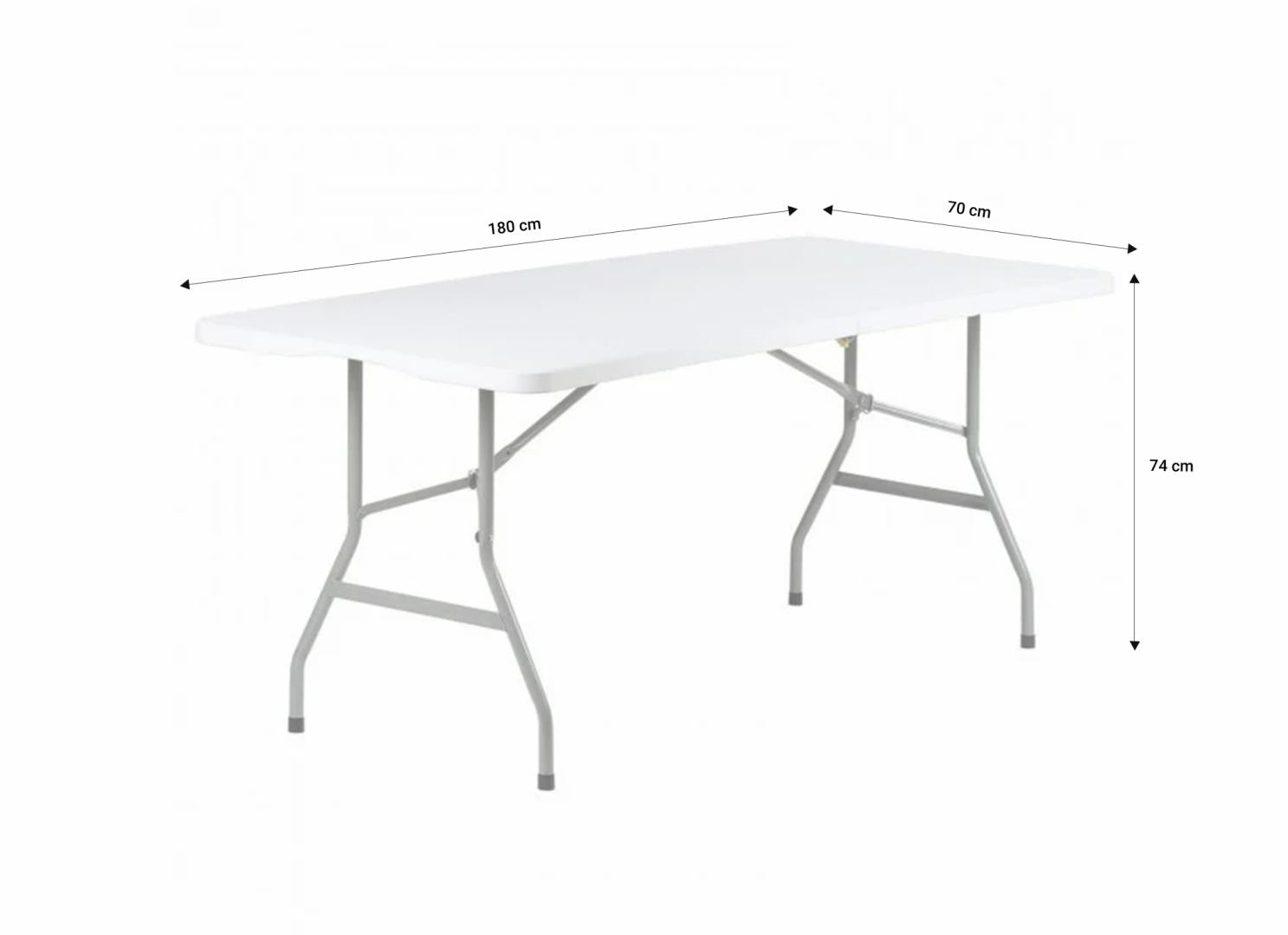 HR SET MASA CU 4 SCAUNE PLASTIC PLIABILE
