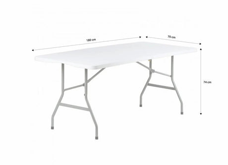 HR SET MASA CU 4 SCAUNE PLASTIC PLIABILE