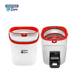 SET CURATENIE CU PEDALA WASH&DRY, CLEAN STEP, ROSU