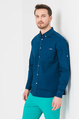 CAMASA CASUAL BARBATI LIGHT NAVY S
