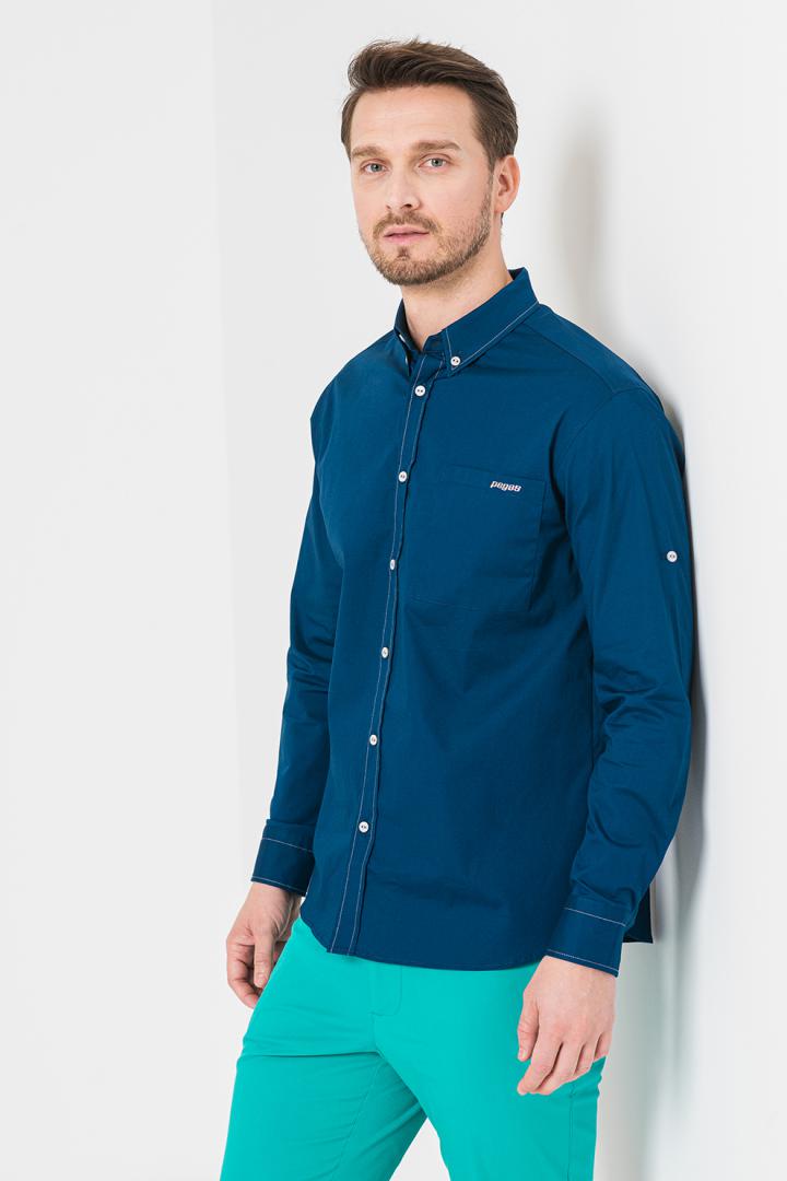 CAMASA CASUAL BARBATI LIGHT NAVY S