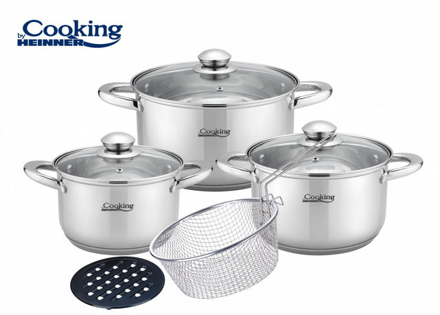 SET GATIT DIN INOX 8 PIESE, VICTORIA, COOKING BY HEINNER