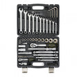 HR TRUSA 77 PIESE 1/4"&1/2" CR-V