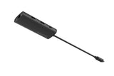DOCKING Station A4tech universal, 8-in-1, cablu 0.20m, gri