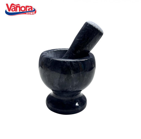 MOJAR CU PISTIL DIN MARMURA, DIA 9.5 CM, VANORA HOME ( mix doua culori in bax, 3 buc/ culoare)