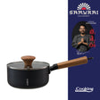 CASEROLA ALUMINIU + CAPAC 16X7.5CM, 1.4L, RIKITO WATANABE, COOKING BY HEINNER