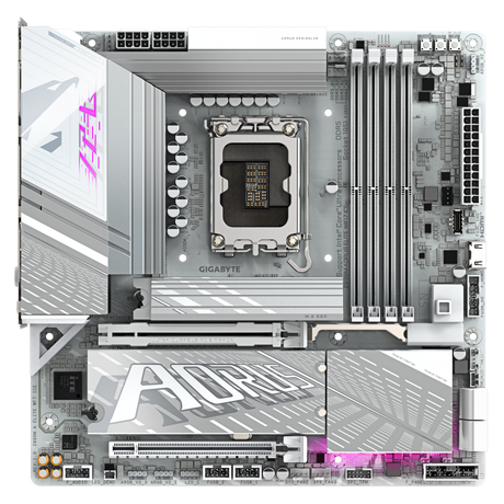 Placa de Baza GIGABYTE Z890M AORUS ELITE WIFI7 ICE LGA1851