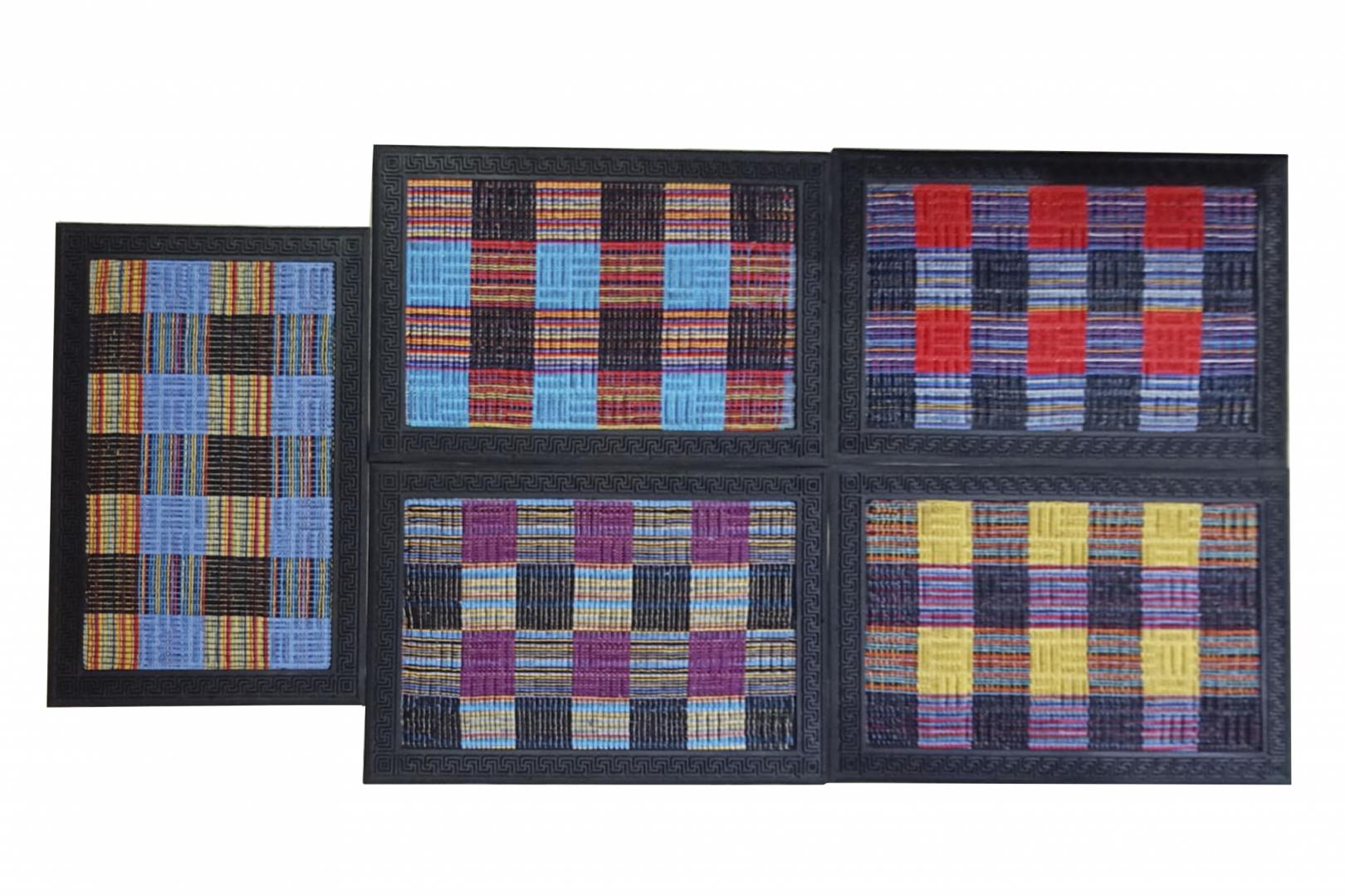 COVORAS INTRARE ANTIDERAPANT TEXTIL MULTICOLOR 40X60 CM, VANORA HOME