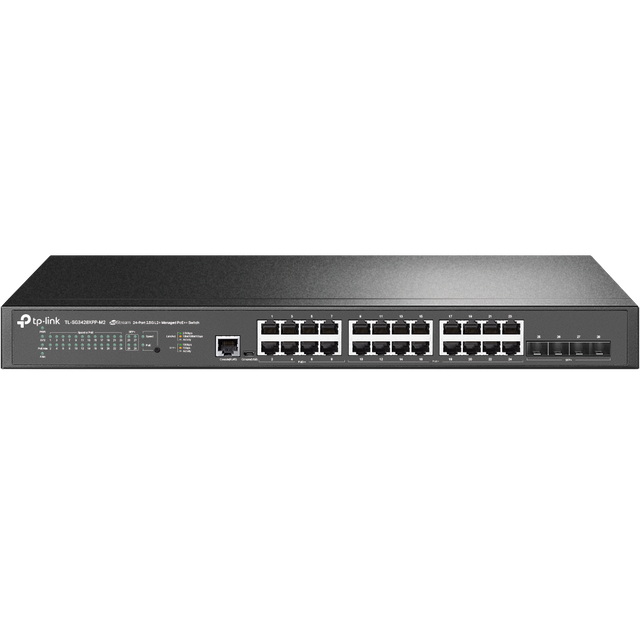 Switch TP-Link SG3428XPP-M2, 2.5G, 24 porturi, PoE