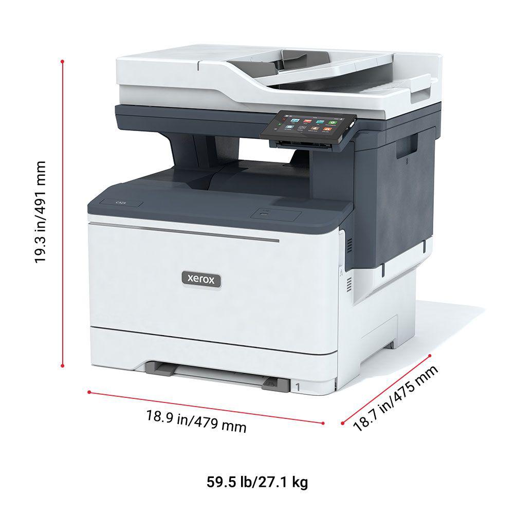 Multifunctional laser Xerox C325V_DNI, format A4, Color, Duplex, USB + LAN + Wi-Fi
