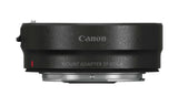 CANON RF BODY TO EF LENS ADAPTER, permite atasarea obiectivelor cu montura EF sau EF-S pe un aparat foto cu montura RF.