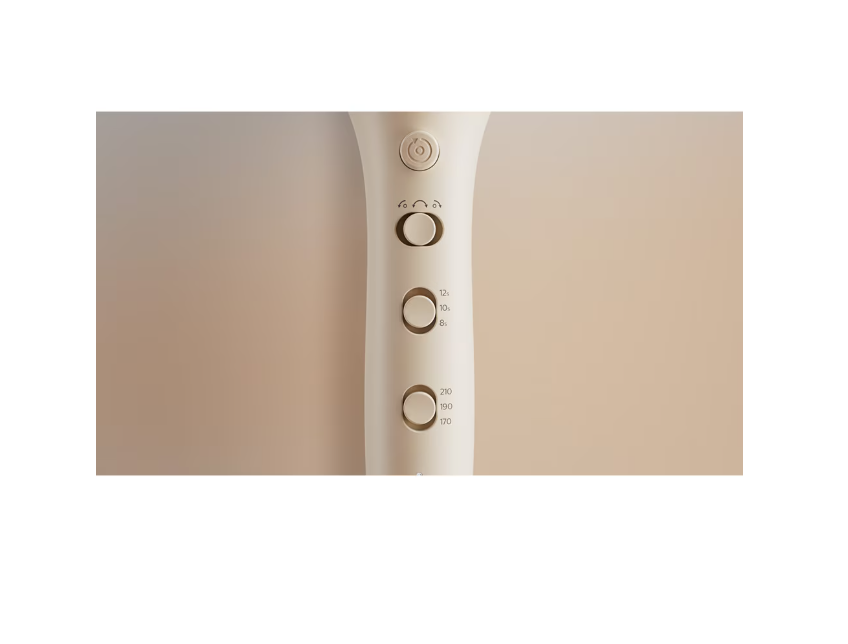 Ondulator automat PHILIPS SenseIQ Seria 8000 BHB887/00, Tehnologie SenseIQ, 3 setari de temperatura, 3 directii ondulare, Ingrijire cu ioni, Champagne, L x A x I (mm) 110x350x150