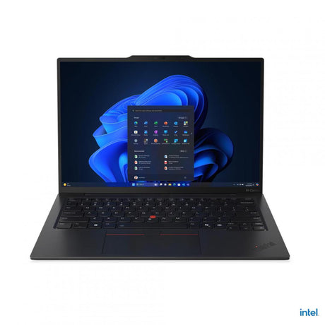Laptop ThinkPad X1 Carbon Gen 13 Aura Edition; 14" 2.8K (2880x1800) OLED 500nits Anti-glare / Anti-reflection / Anti-smudge, 100% DCI-P3, 120Hz VRR, DisplayHDR™ True Black 500, Dolby Vision®, Touch; Intel® Core Ultra 7 265U, 12C (2P + 8E + 2LPE) / 14T, Max Turbo up to 5.3GHz, 12MB; Video Integrated