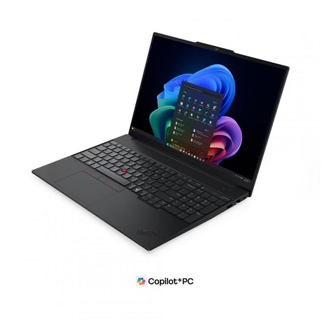 Laptop Business Lenovo ThinkPad E16 Gen 4, cu procesor Intel Core Ultra 7 355, 16'' IPS, 16 GB DDR5, 512 GB, Intel Graphics, Fara OS, 3 ani Garantie