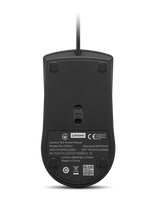 Mouse cu fir Lenovo 120; 1600DPI; conectivitate: USB-A; senzor optic; numar de butoane: 3; greutate: 90g; lungimea cablului: 1.5m; compatibil cu Windows 10 Home Single Language 64, Windows 11; culoare: negru