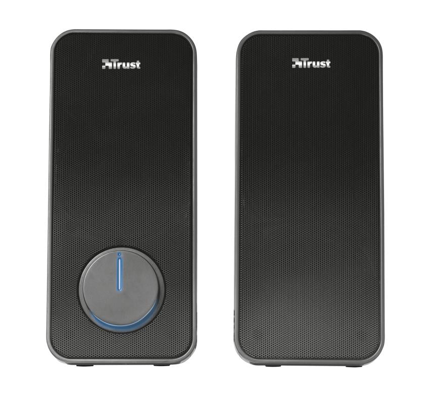 Boxe Stereo Trust Arys 2.0 Speaker Set, 28W, negru