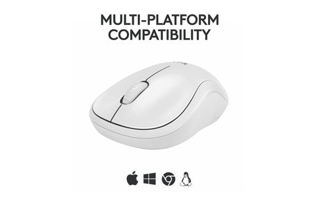 Mouse Logitech MK240 Silent Wireless, optic, interfata Bluetooth, rezolutie 1000 DPI, alb