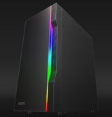 Carcasa AQYRIS ELECTRA Mid Tower ARGB NEGRU