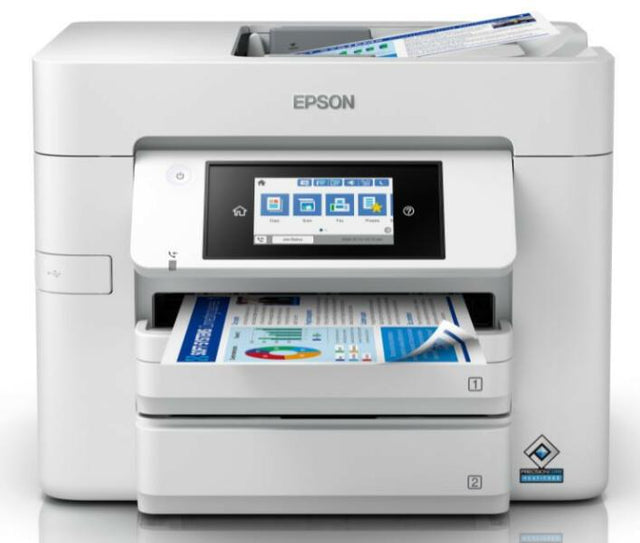 Multifunctional inkjet Epson WorkForce Pro WF-C4810DTWF, format A4, Color, duplex, USB + LAN + Wi-Fi