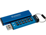 USB Flash Drive Kingston 32GB IronKey Keypad 200, USB 3.2 Gen1, FIPS140-3 Lvl 3 (Pending) AES-256 Encrypted