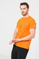 TRICOU  CERB FAMILIE BARBATI ORANGE-M
